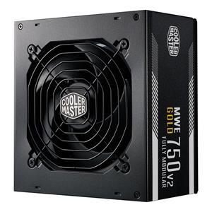 پاور کامپیوتر کولر مستر MWE Gold 750  V2 750W Cooler Master MWE Gold 750 V2 power supply